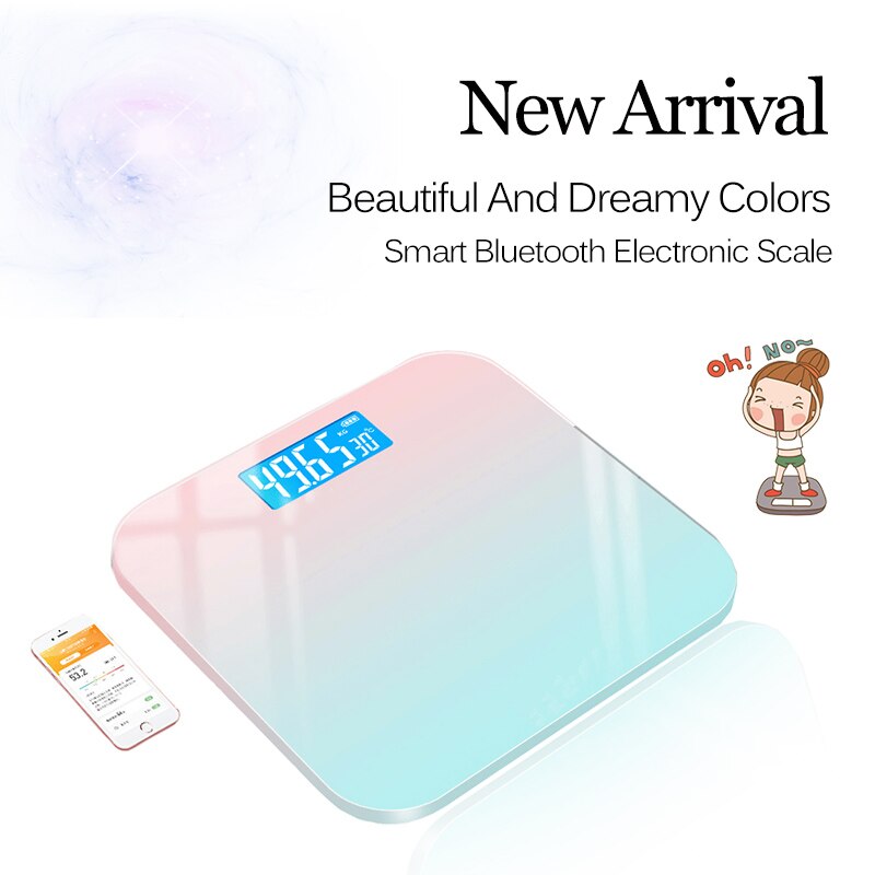 Smart Weight Scale Household High-Precision Electronic Scale Body Fat Scale Measurement Bathroom Scales Bluetooth Floor Scales