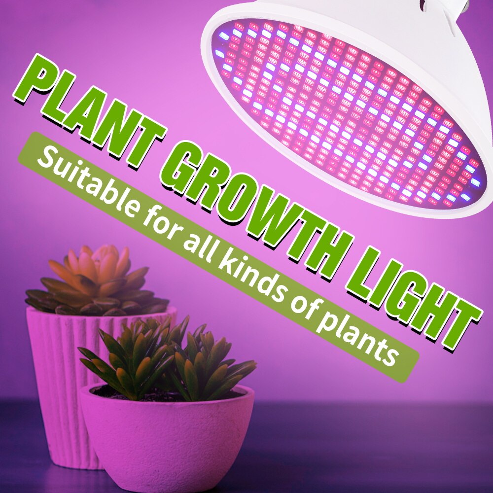 LED Grow Light E27 Growing Bulb AC 220V Phytolamp Red Blue Led Plant Full Spectrum For Grow Tent Vegetable Flower Greenhouse