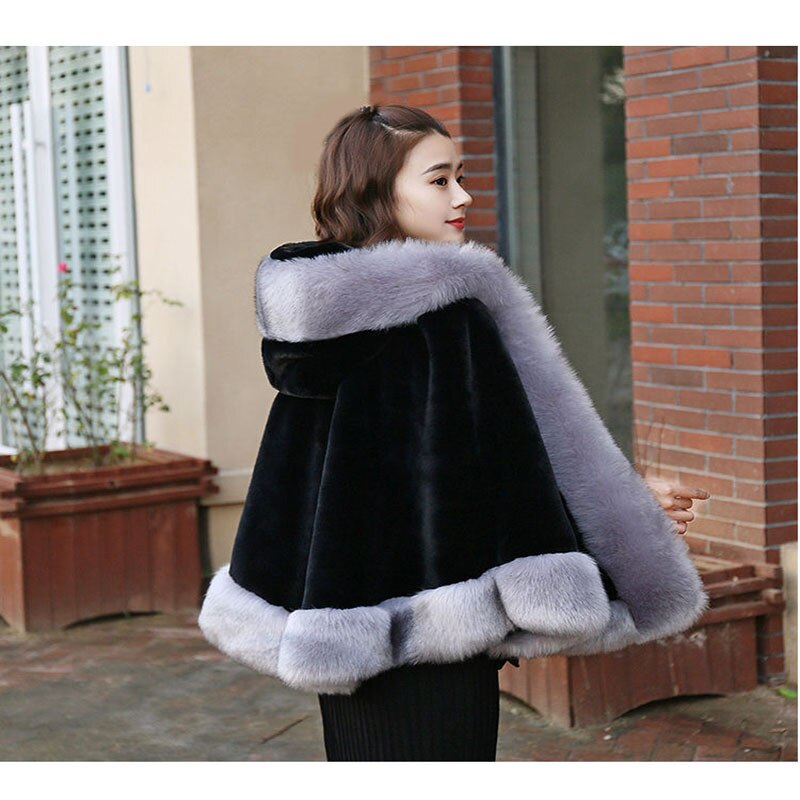 Women Wedding Bolero Bridal Wraps Shawls Warm Outerwear Wedding Wrap Formal With Hat