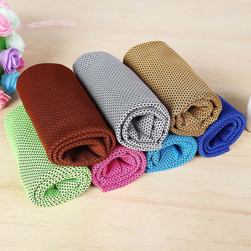 Toalla deportiva portátil de microfibra de secado rápido, toalla de deporte al aire libre para Fitness, Fitness, rápido, Toalla helada, Yoga