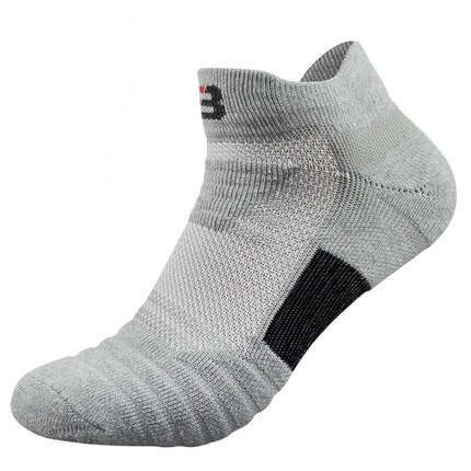 Mænd flerfarvet elite basketball sokker mænd kompression bomuld håndklæde bund cykel sokker mænds udendørs sports sokker: Stil 9
