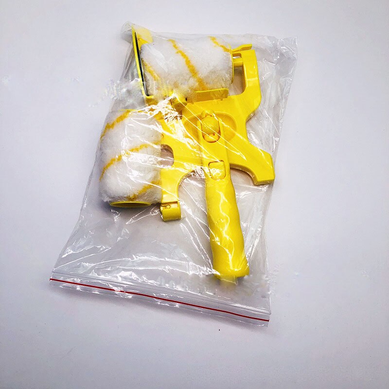 Hand-held Paint Clean-Cut Edger Roller Brush For Wall Multifunctional Painting Tool Kit Mountable Paint Edger With Roller Brush