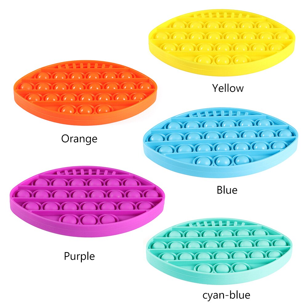 Divertente Push Pop Bubble autismo sensoriale ha bisogno di Antistress Kid Fidget giocattoli per bambini regali per adulti divertenti giocattoli Antistress