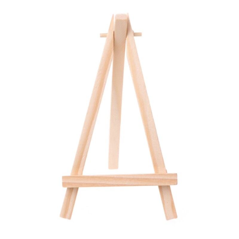 Mini træ stativ staffeli display maler stand kort lærred holder bryllupsfest -19a jul