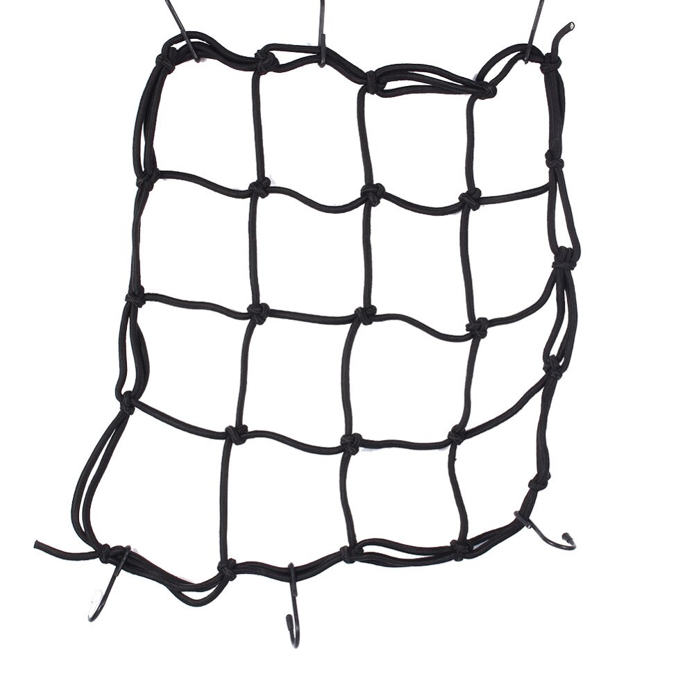 Filet à Bagages Moto - Corde Élastique Cargo - Réglable pour Casques & Équipement