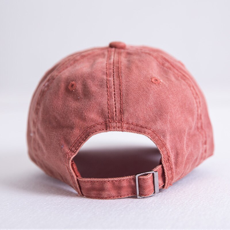 Lente Zomer katoen Gewassen Baseball Cap Mannen Vrouwen doen oude retro stijl Outdoor Zonnescherm Hoed Casual effen kleur baseball cap