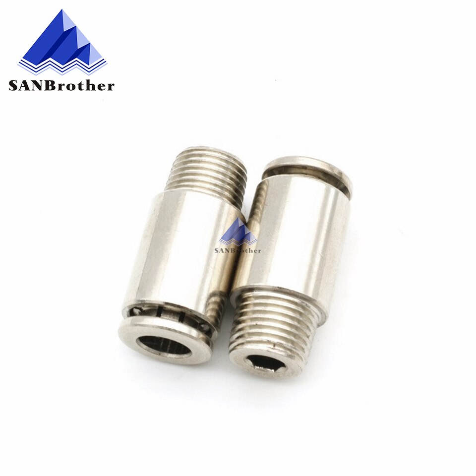 Impressora 3d PC4-01 PC6-01 conectores pneumáticos um2 ultimaker 2 estendido + remoto bowden ptfe tubo acessórios rápidos boa qualidade quente!