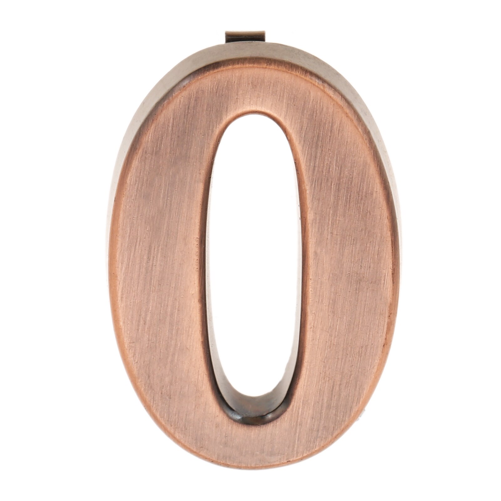 DRELD Old Antique Copper House Number Plastic Door Plate Custom Sign Door Number Sticker for Hotel Apartment Villa Door Plate: Greyish Brown