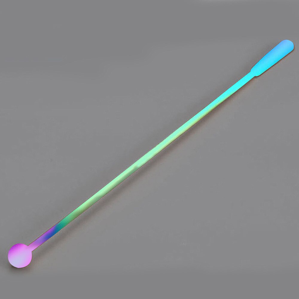 Swizzle Sticks Metal Stainless Steel Mixing Cocktail Coffee Stirrers Wine Drink Mixing Stirring Rod Kitchen Bar Utensil: E