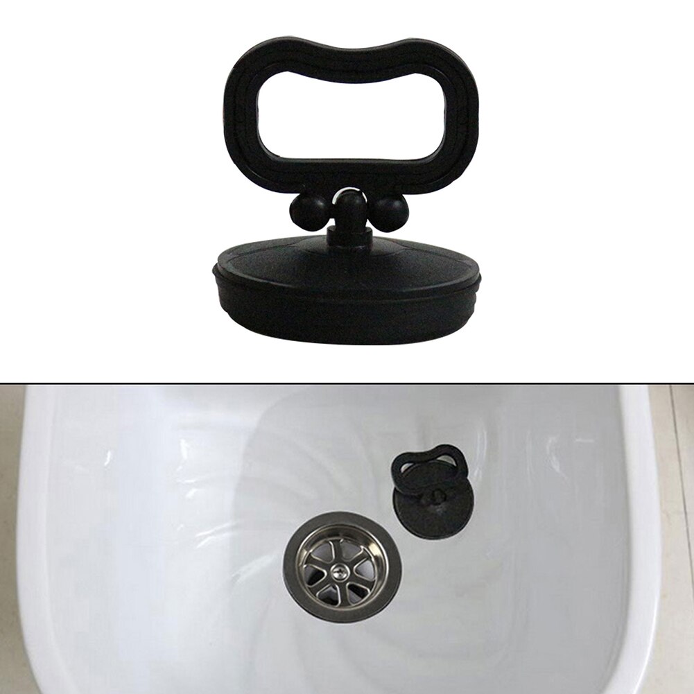 Sink Plug Practical Rubber Bath / Kitchen Heat Resistant Basin Tool Water Stopper With Pull Handle Sealing Bathroom Supplies
