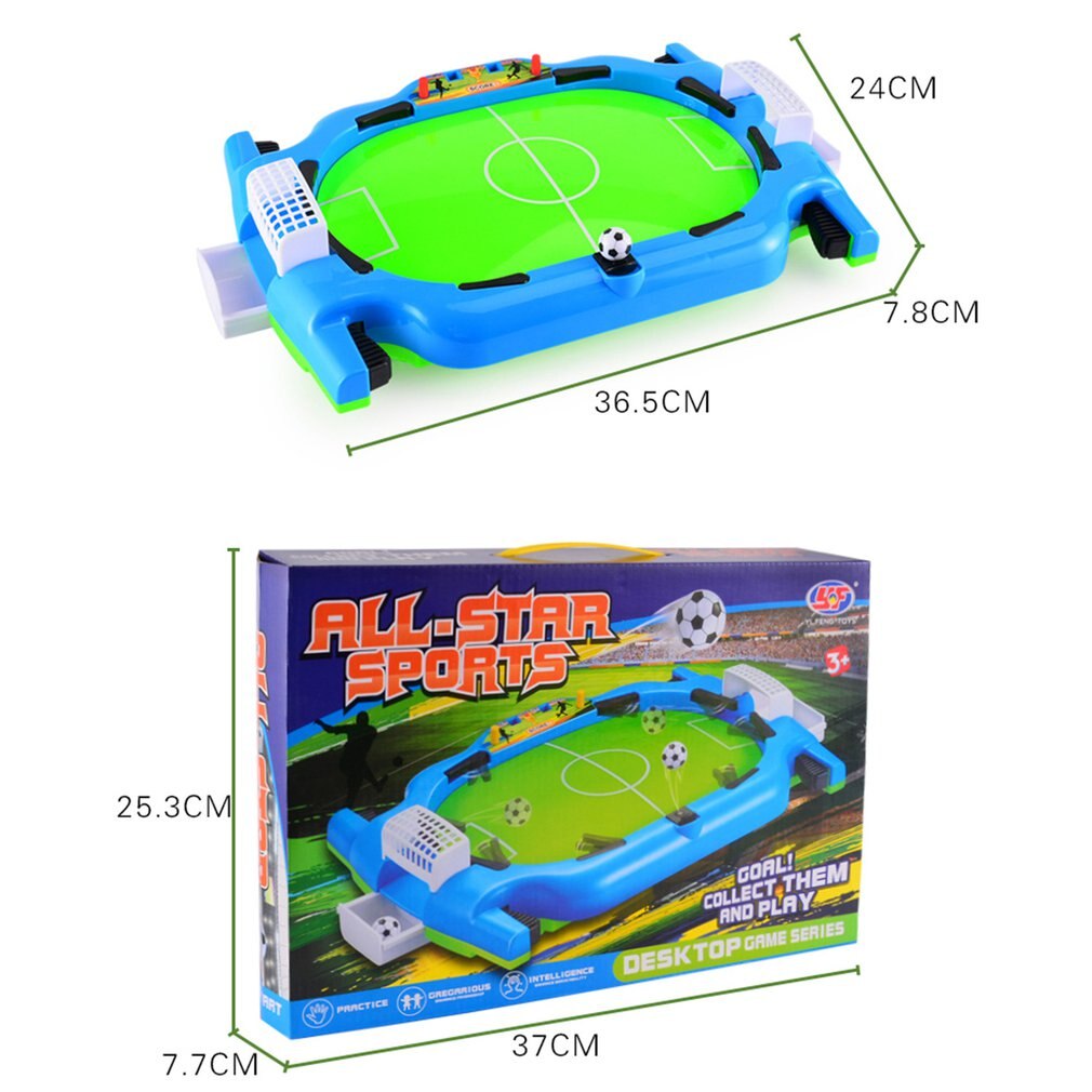 2 In 1 Ice Hockey Table Game Competitive Game Mini Soccer Table Parent-Child Interactive Children'S Educational Toys: Light Yellow