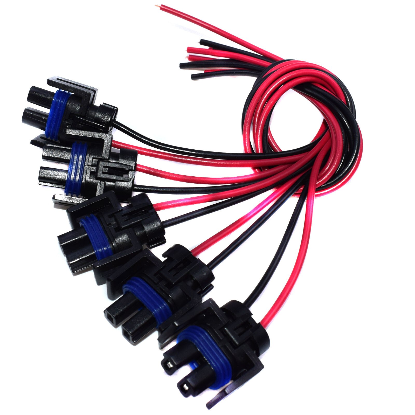 WOLFIGO Compressor Connector Pigtail Wiring Plug 12101937 PT209 88862230 For Buick Chevrolet C1500 GMC Pontiac