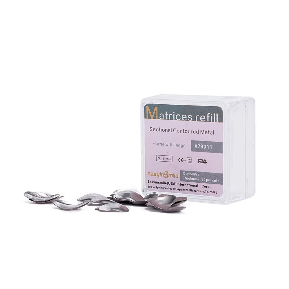 Bandes Matrices Dentaires Auto-serrantes - 50 Pièces - Sans Retenue - Pour Dentisterie Et Laboratoire