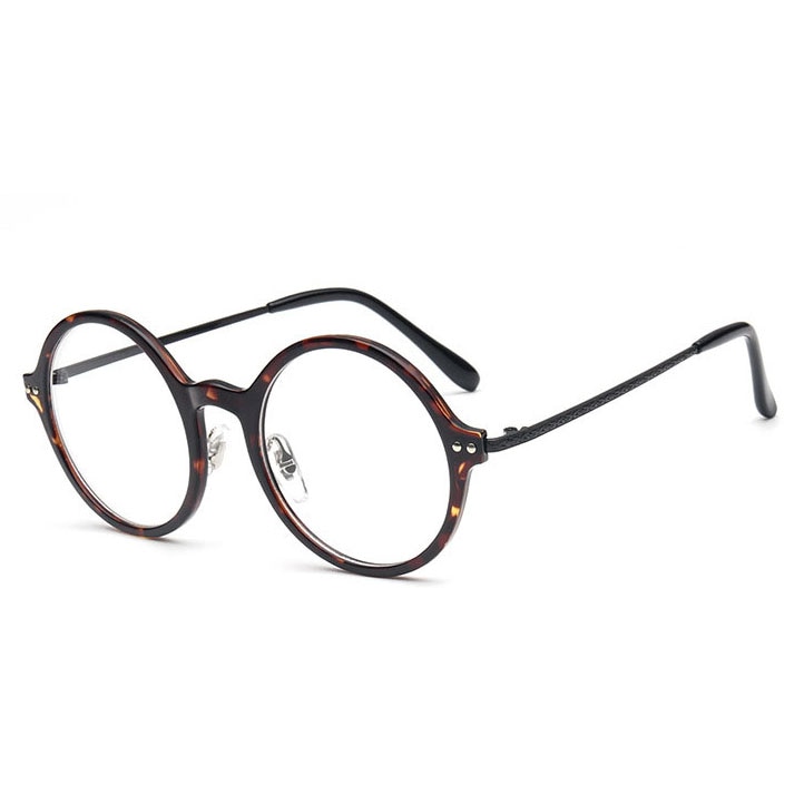 Retro Round TR90 Glasses Frame Spectacle Women Men Goggles ProtectionEyeglasses Eyewear Gaming Optical glasses