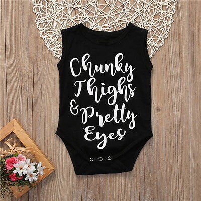 Barboteuse d'été pour bébés filles garçons | Sans manche, combinaison avec lettres imprimées, vêtements pour soleil