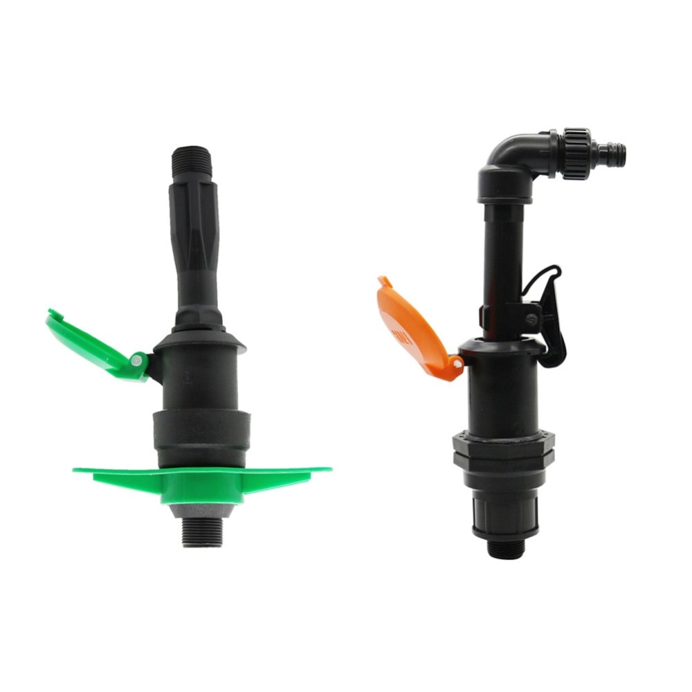 3/4" External Thread Rapid Water Valve Plastic Convenient Garden Irrigation Landscaping Car Wash Automatic Water Intake Valves