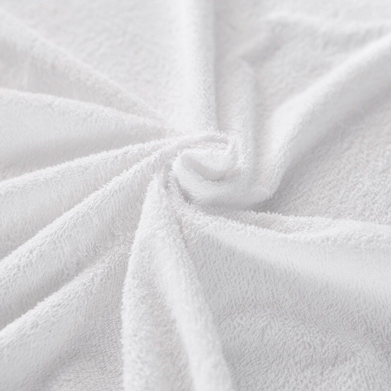 160 x 200cm 100%  vandtæt madrasbetræk hvidt bomuldsfrotté madrasbeskytter sengebugsikker støvmide sengetæppe