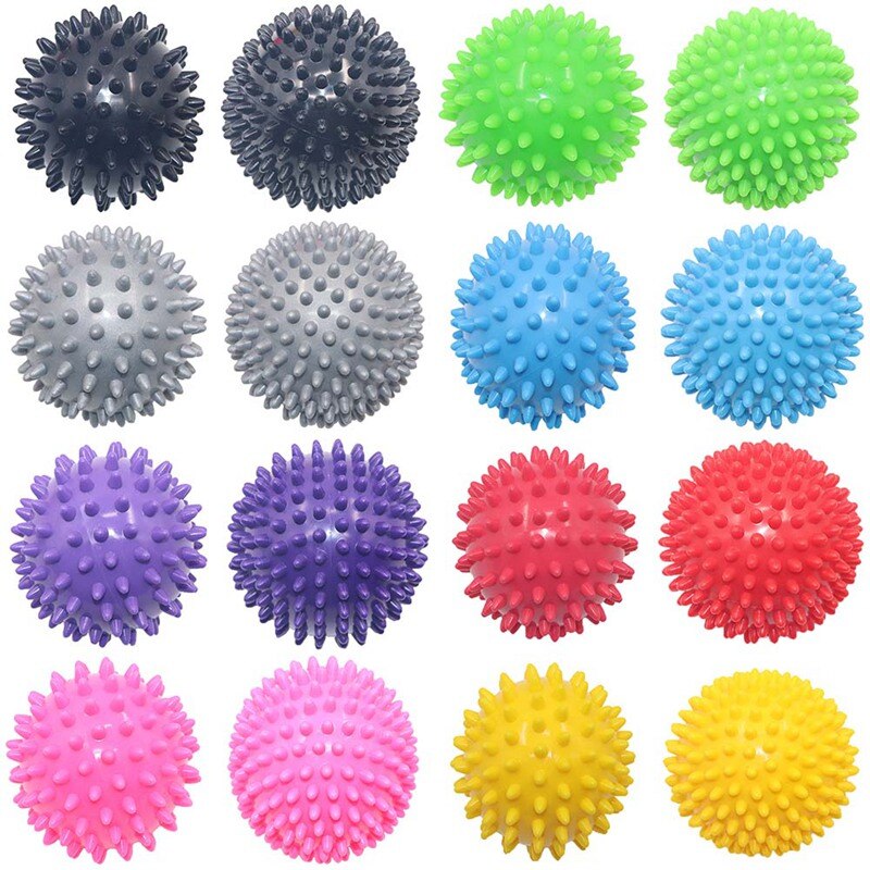 Bola de masajes para ejercicios músculos alivio de la mano estrés Yoga bolas Grip Interior Exterior duradera fisioterapia gimnasio deporte bola