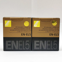 2 stuks/partij 1100mAh EN-EL5 ENEL5 EN EL5 Batterij Pack voor Nikon Coolpix P4 P80 P90 P100 P500 P510 P520 p530 P5000 P5100 P5200