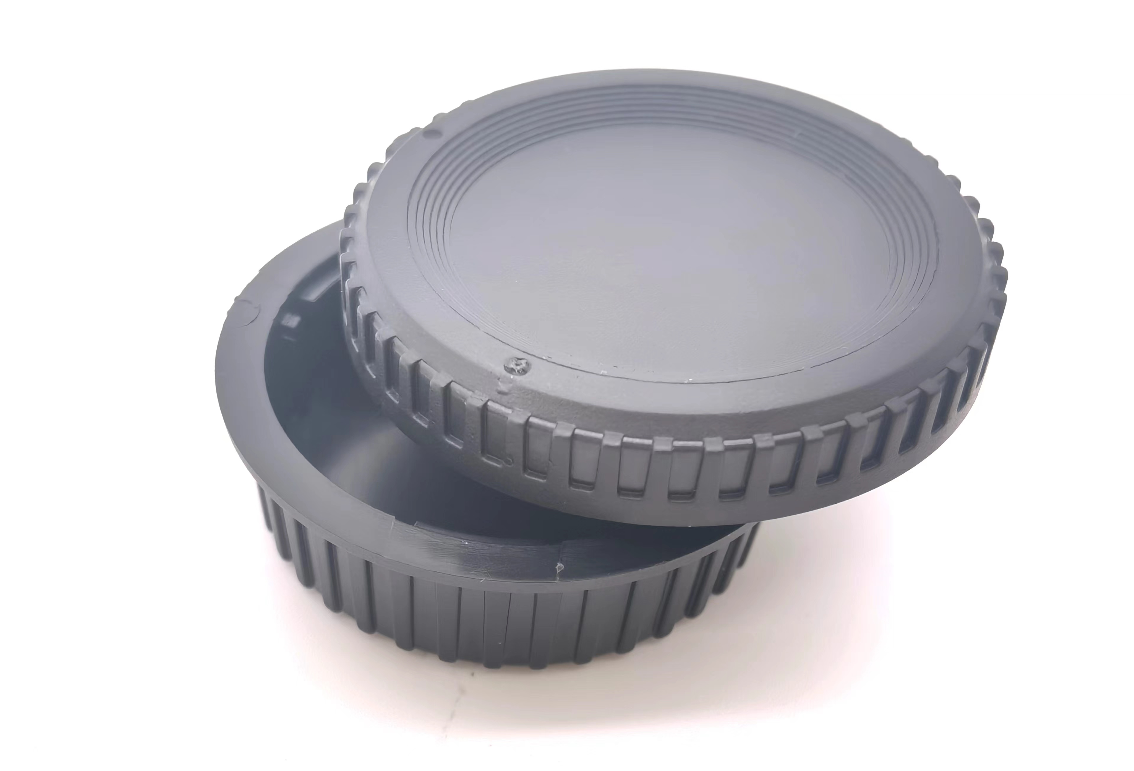 1ZESTAW Osłona obiektywu z mocowaniem F do Nikon D5600 D5500 D3500 D3400 D780 D810 D850 D7000 D7100 D3200 D700 D800 Osłona korpusu + tylna osłona obiektywu: Przezroczysty