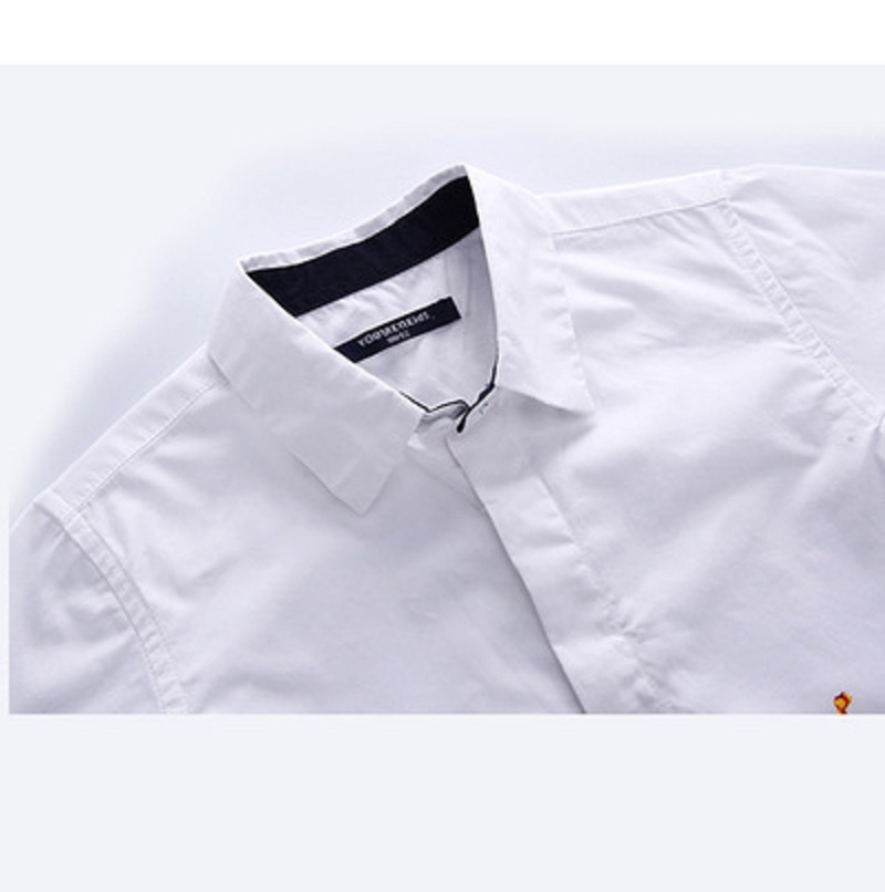 Baby Junge Hemd Neue freundlicher Feste Baumwolle Spitzen freundlicher Langarm Bluse Kleidung Blau und Weiß Hemden für Jungen in der Schule