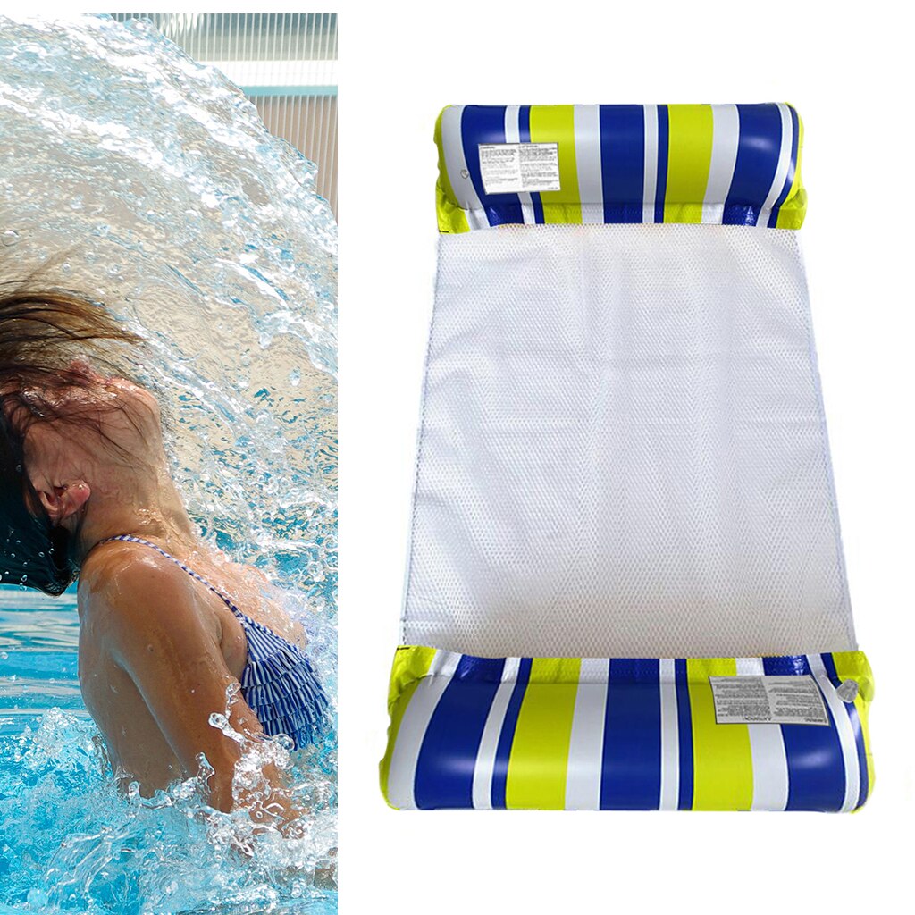 Water Hangmat Opvouwbare Drijvende Stoel 120X70Cm Reizen Lounge Zadel Drifting