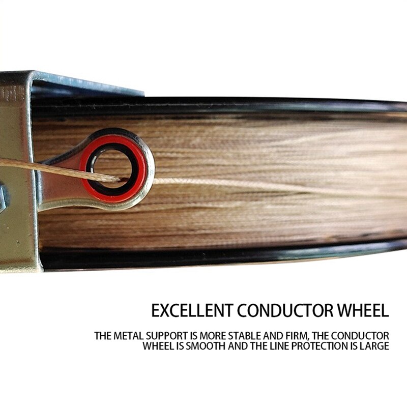 High Crystal Kite Wheel 22cm Kite Wheel with 500M Kite Line Outdoor Sports Flying Tools