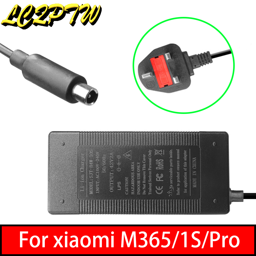 Universal Scooter Ladegerät 42V 2A für Xiaomi M365 1S Pro Pro 2 Elektrische Roller Netzteil Adapter Verwenden ladegerät