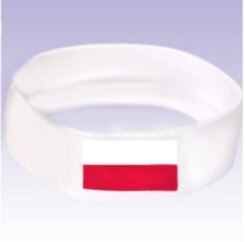 Fascia Bandiera Stampato In Poliestere Hairband di Calcio di gioco del Calcio di Ventole Cheerleading Souvenir 2: L