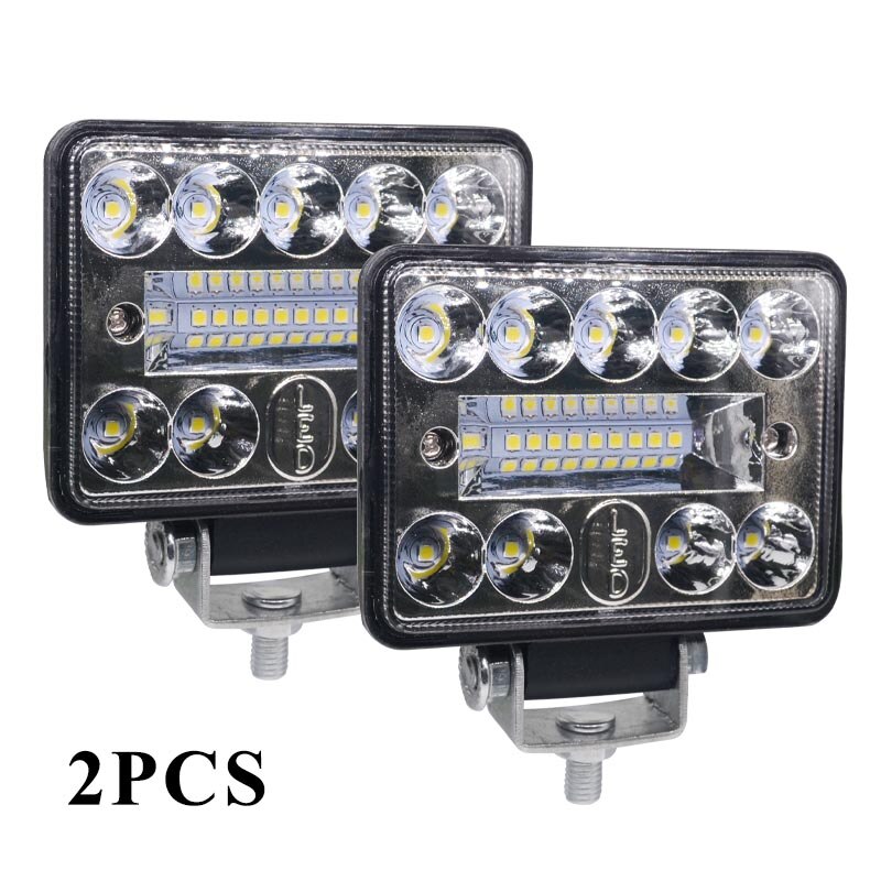 2PCS 12V 54W Wrok Light led bar LED lightbar 3030 LED 18SMD for Truck Tractor SUV 4x4 Car Led Headlights Lighting Spot work bar: 54W WORK LIGHT 2PCS