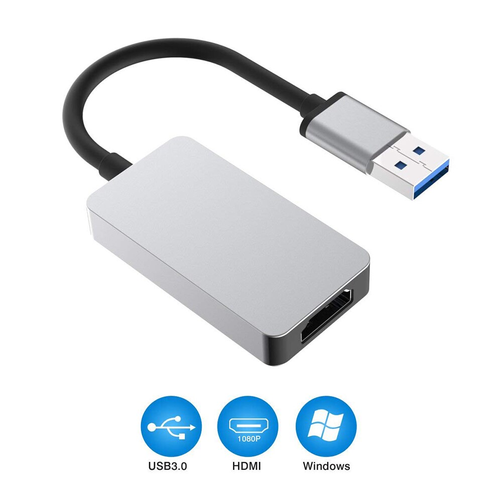 Répartiteur vga usb vers VGA 1080P pour fenêtre 7/8/8.1/10