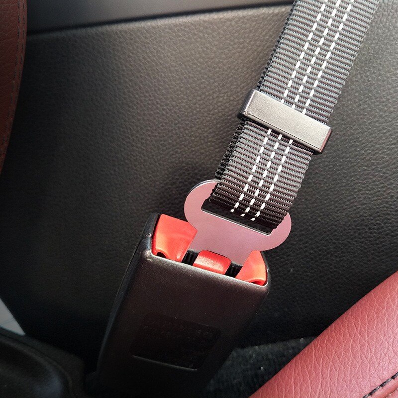 Huisdier Verstelbare Reflecterende Dog Seat Belt Huisdieren Veiligheid Riemen Intrekbare Voertuig Auto Leash