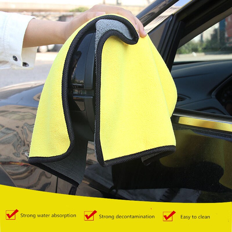 Car Wash Microfiber Cleaning Drying Towel for Lexus RX350 RX300 IS250 RX330 LX470 IS200 LX570 GX460 GX ES LX IS IS350 Accessory