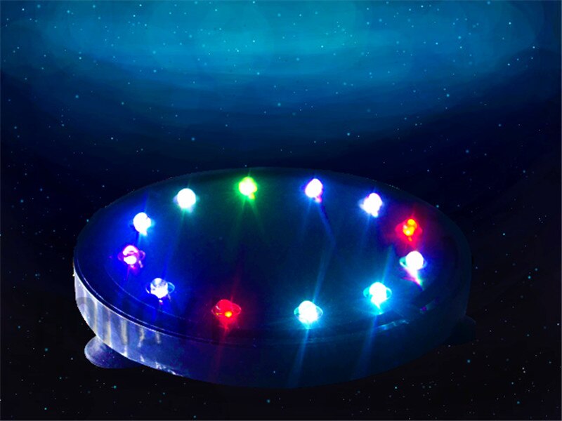 Aquarium Verlichting Led Duiken Verlichting Aquarium Verlichting Gas Schijf Lichten Ronde Bubble Verlichting Aquarium Decoratie