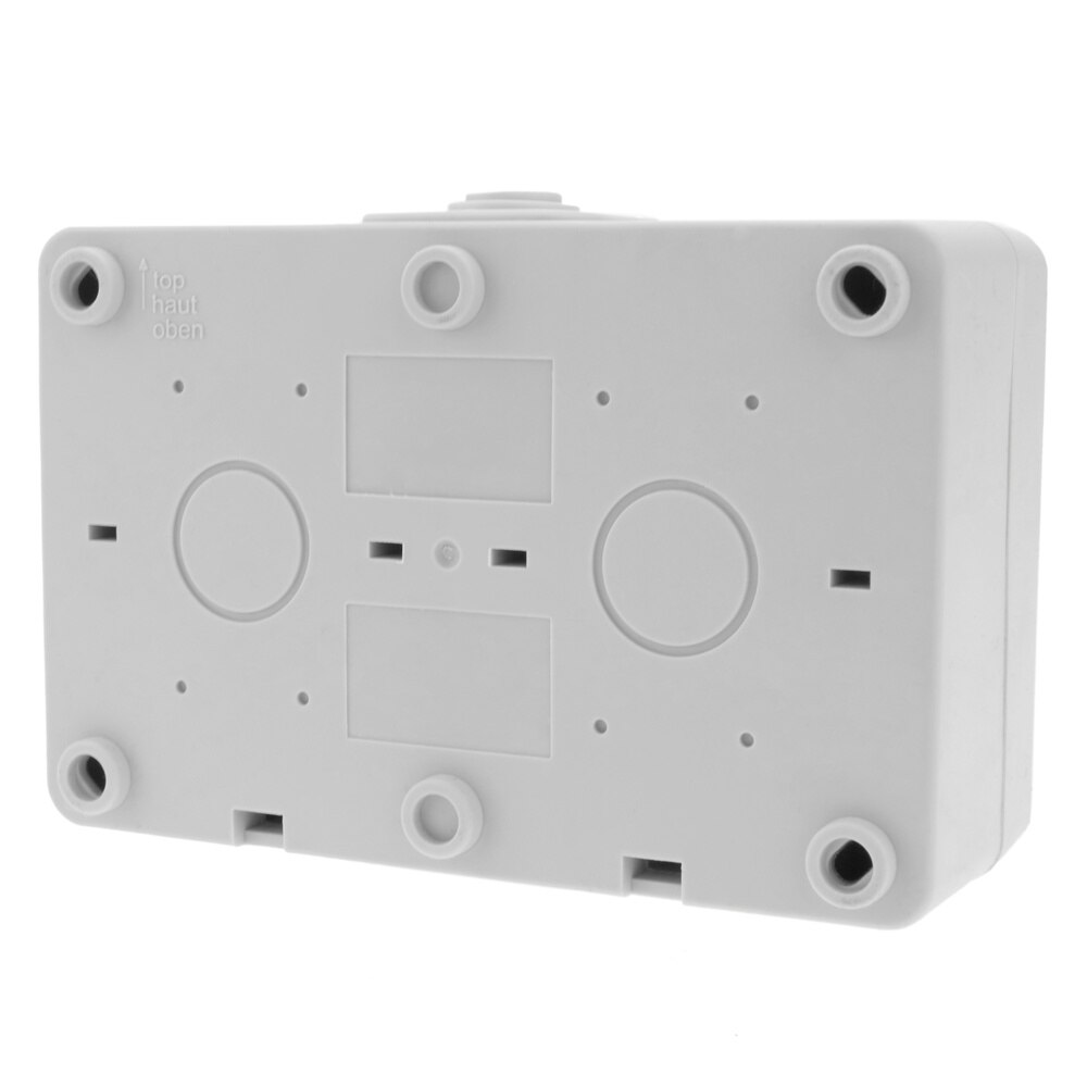 Bematik-Honkman Oppervlak Waterdicht IP54 16A 250V Met 2 X Schakelaar En 1 X Schuko