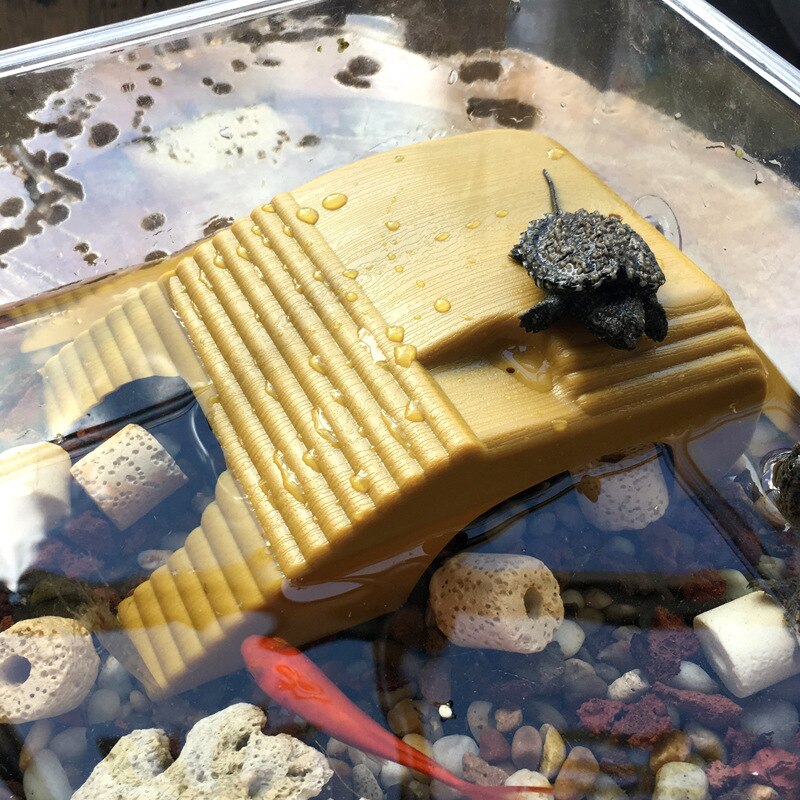Escalier flottant pour tortues, 1 pièce, plate-forme flottante d&#39;escalade, Aquarium pour Reptile au repos, décor d&#39;aquarium
