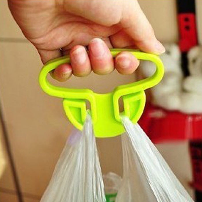 Een Goede Helper Van Multifunctionele Tas Houder Apparaat Voor Plastic Boodschappentassen Hand Boodschappentas Carry Tool Keuken Gadgets #30