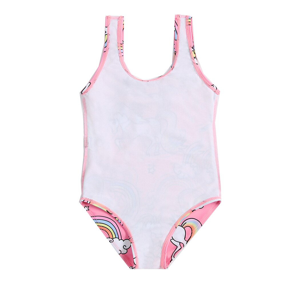 Eenhoorn Badmode Meisjes Badpak Een Stuk Baby Zomer Badmode Peuter Kleding Kids Badpak voor Meisjes Bikini 1- 6 T