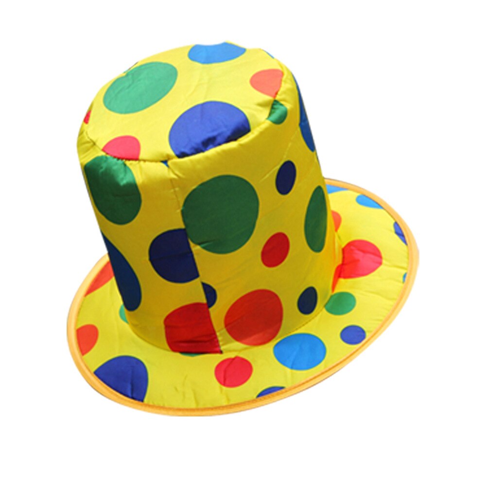 Adult Child Funny Polka Dot Bowtie Clown Tie Necktie Headband Top Hat Party Birthday Easter: top hat