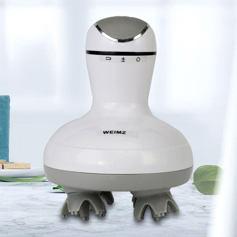 Wireless Smart Scalp Massager Body Vibration Head Massage Wet and Dry Hair Growth Deep Tissue Capillaries Kneading Relief Stress