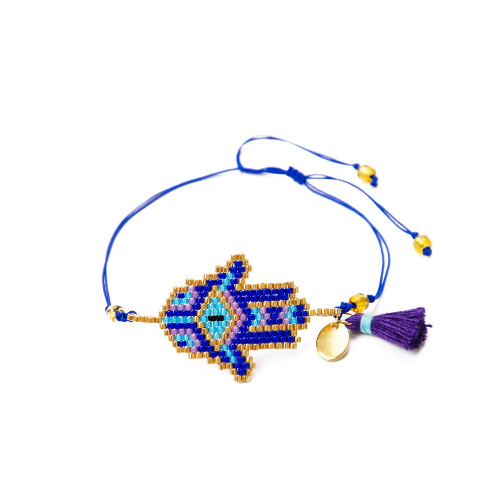 ZHONGVI Hamsa Hand Bracelets MIYUKI Bracelet Jewelery Evil Eye Pulseras Mujer Moda Women Leopard Beads Insta Charm Armband