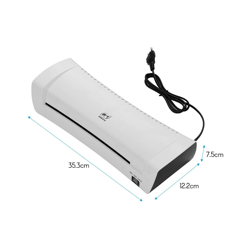 Maszyna robić laminowania na gorąco i maszyna robić laminowania na zimno dwie rolki Laminator formatu A4 robić dokumentu zdjęcie karty kredytowej