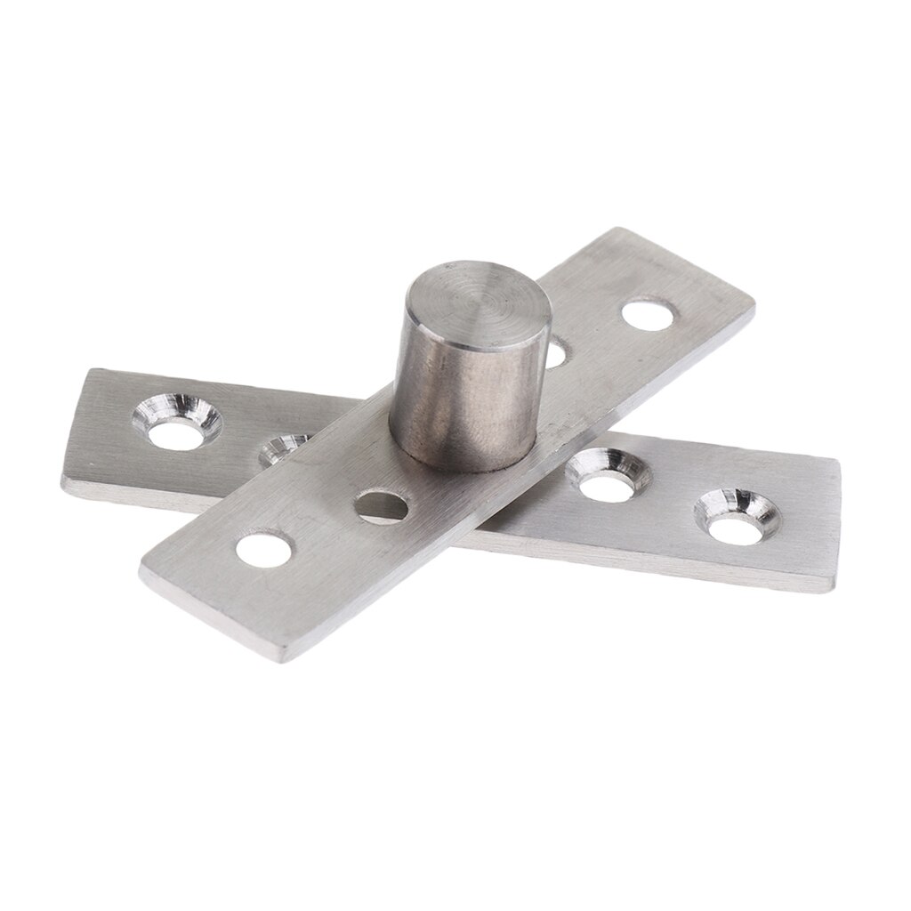 Stainless Steel Door Hinge Concealed 360 Degree Rotary Hinge Revolving Door Hinge Up Down Heavy Duty Dor Hinges 95x20x3mm
