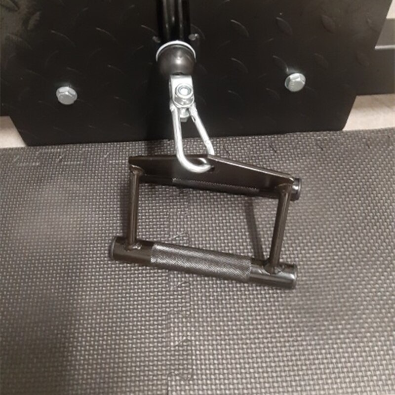 Hemgym fitness rodd v-stång remskiva kabel maskin handtag biceps triceps ryggmuskel träning handgrepp lat pull down bar