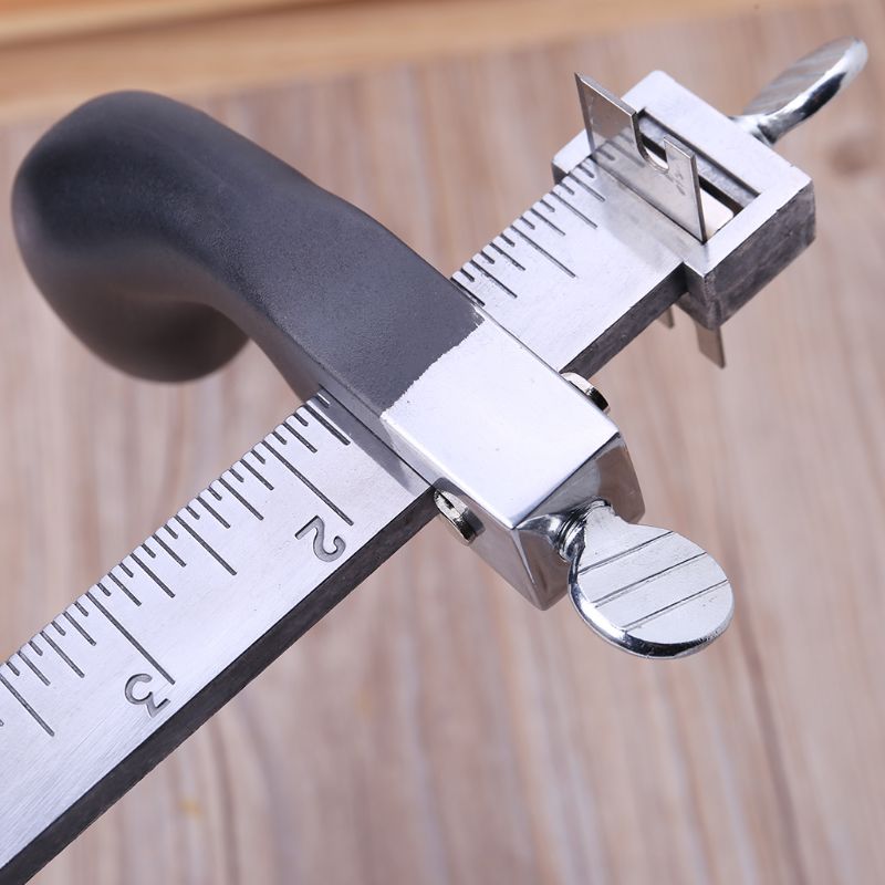 Draw Gauge Leather Strap String Belt Cutter Hand Cutting Craft Tool R7RC