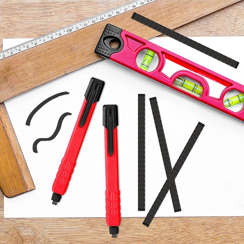 Mechanical Carpenter Pencils Construction Carpenter Drawing Scriber Tool for Art Drawing Writing Woodworking Architect