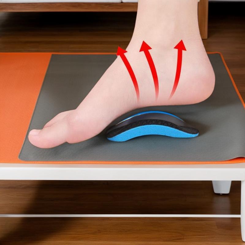 2Stck EVA Weiche Flache Bogen Unterstützung Halb Pad Für Sport Lindern Fuß Schmerzen Und Verbessern Haltung Für Sport Tragen schuh Einsatz Zubehör