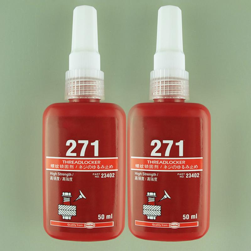 262, 271, 272, 290 50 ML Cylindrical Retainer Locking Adhesive Metal Screw Anaerobic Adhesive Thermal Strength Environment Glue