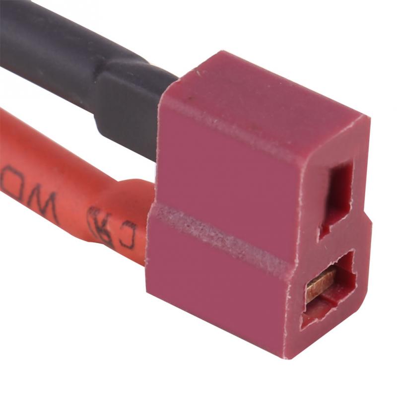 Silicone T Maschio a T Femmina Cavo Deans T Spina con JST Spina del Cavo di Alimentazione Filo di 18AWG per il Controllo Remoto aereo Auto Barca