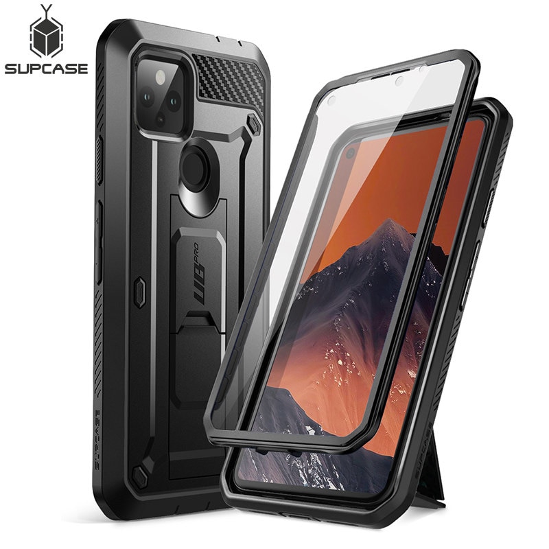 SUPCASE For Google Pixel 4A 5G Case ) UB Pro Full-Body Rugged Holster Case Protective Cover WITH Built-in Screen Protector